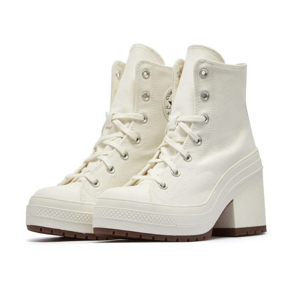 Women Converse Chuck 70 All Star De Luxe Shoes Boots Size 13 Egret A05348C NEW